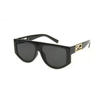 Thick Frame Square Plastic Sunglasses