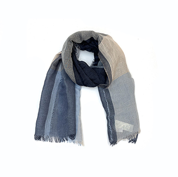 Woven Linen Lightweight Yarn-dyed Scarf