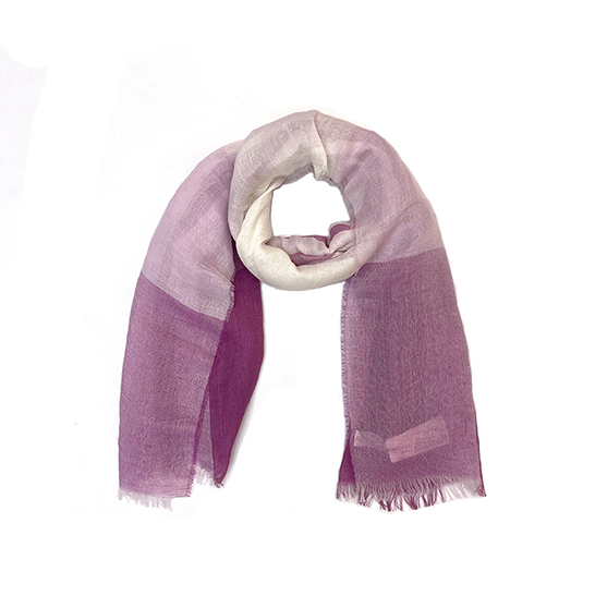 Woven Linen Lightweight Yarn-dyed Scarf