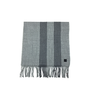 Men's  Stripe Tassel Scarf