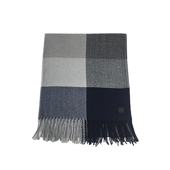 Men's Woven Check  Scarf