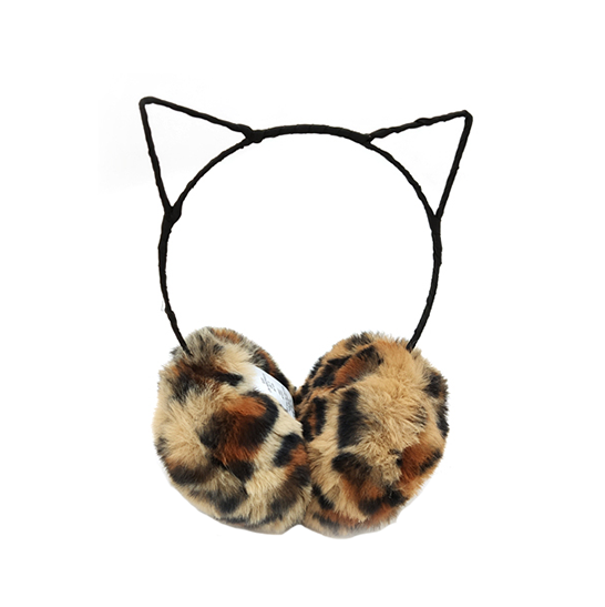 Leopard Faux Fur Ear Muff