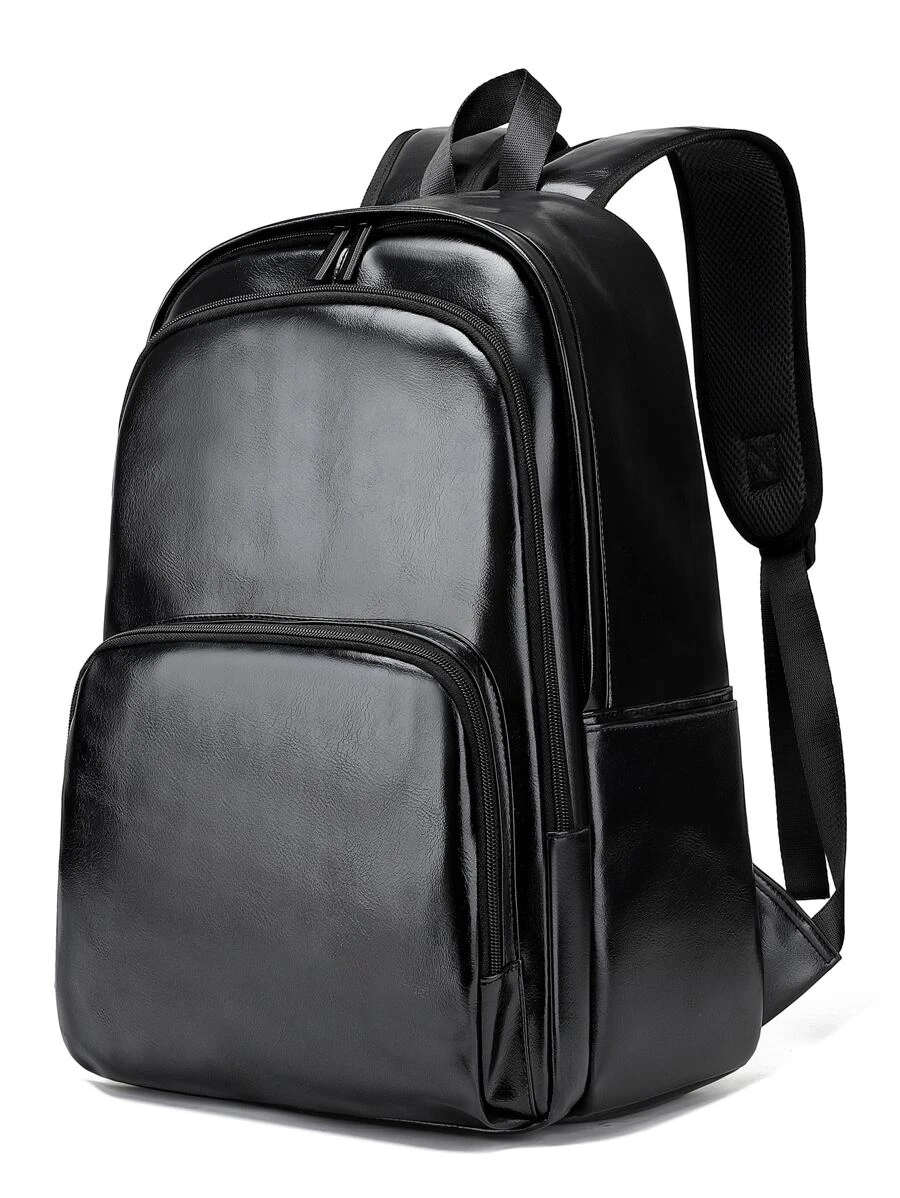 Simple Leather Backpack