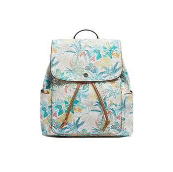 Floral Printing Backpack