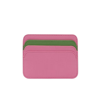 Two Colorways Contrast Card Holder