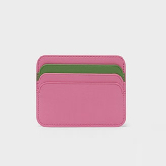 Two Colorways Contrast Card Holder