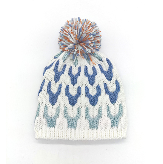 Knitted Pom Hat