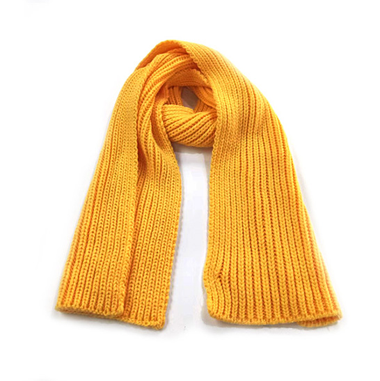 Cashmere-like Acrylic Yarns Knitted Scarf