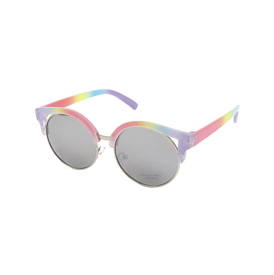 Rainbow Half Frame Sunglasses