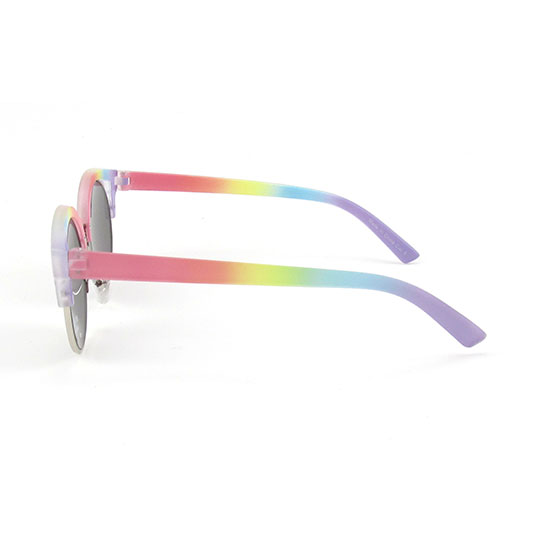 Rainbow Half Frame Sunglasses