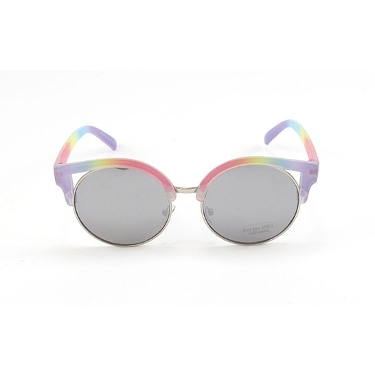 Rainbow Half Frame Sunglasses