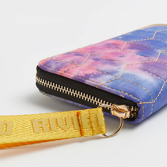 Printed Quilted Wallet