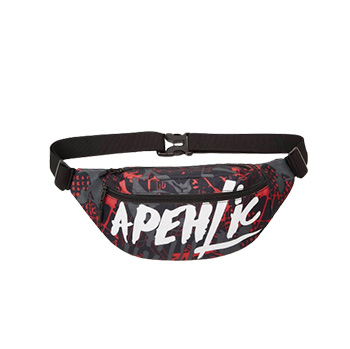 PRINTED CANVAS BELT BAG