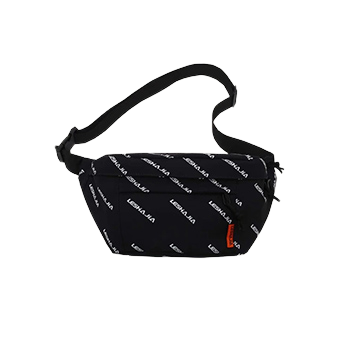 Monogram Print Nylon Belt Bag