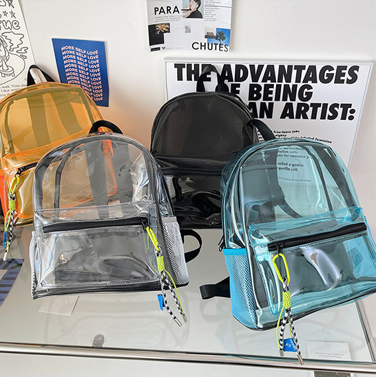 Transparent PVC Backpack