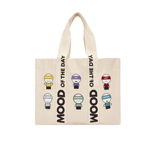 Alphabet Cartoon Canvas Bag