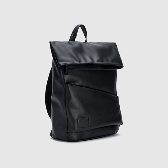 Fold-over Top Multiple Pocket Backpack