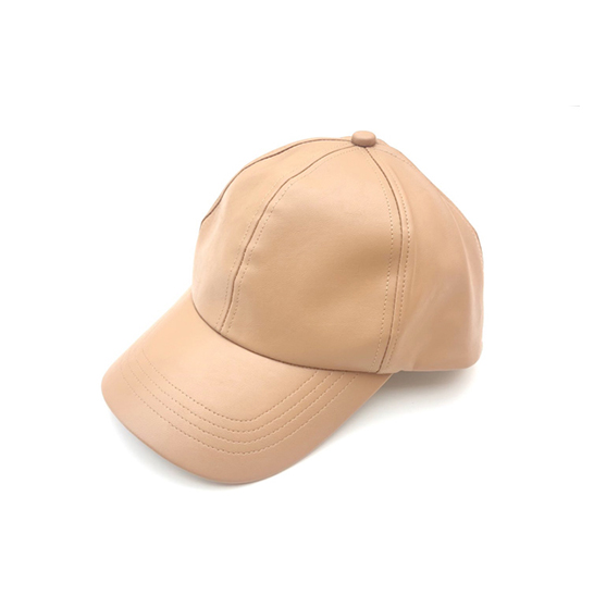 PU Woven Baseball Cap