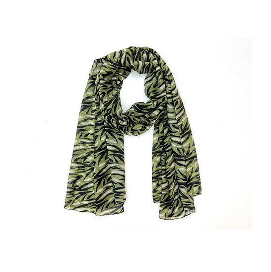 Paris Gauze Print Scarf