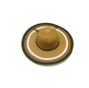 Green Straw Hat