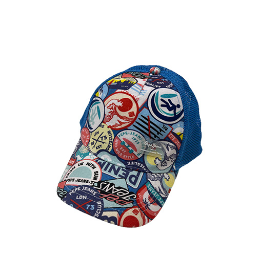 Printed Mesh Baseball Cap