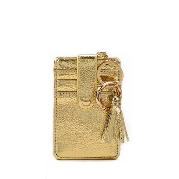 Tassel and Key Ring Card Holder