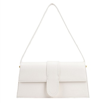 Magnet Buckle Flap Shoulder Bag