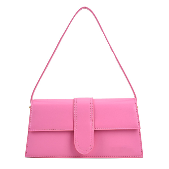 Magnet Buckle Flap Shoulder Bag