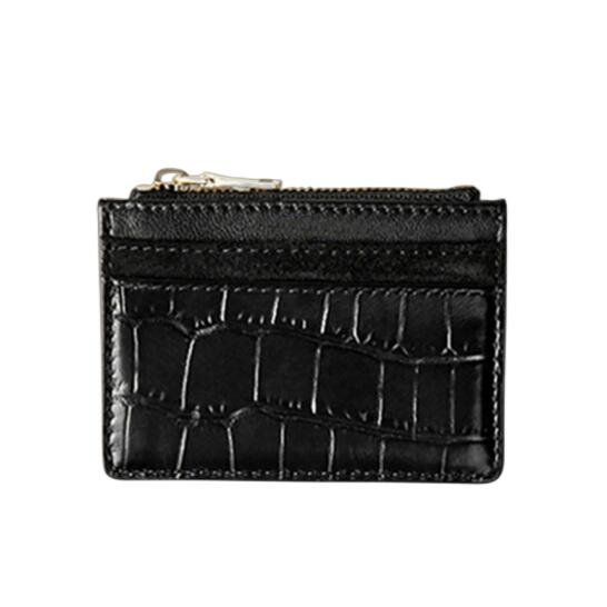 Croco PU Leather Short Purse