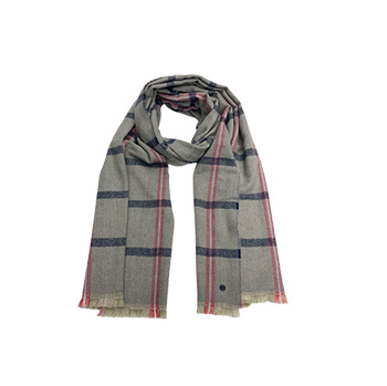 Men's Check Scarf