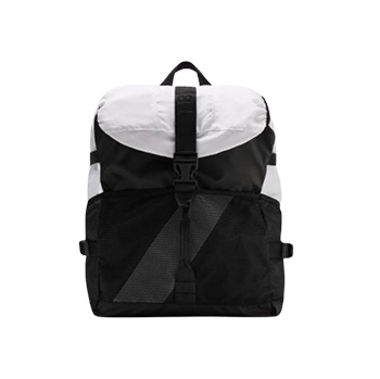 Black- White Mens Backpack