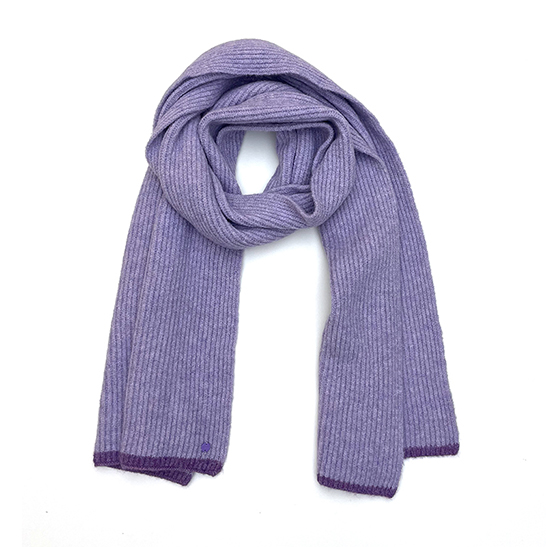 Recycled Plain Knitted Scarf
