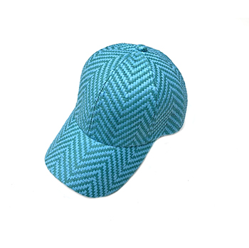 100% Paper Fashion Woven Baseball Hat