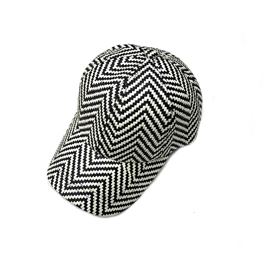100% Paper Fashion Woven Baseball Hat