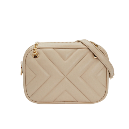 Geometry Quilted Mini Crossbody Camera Bag