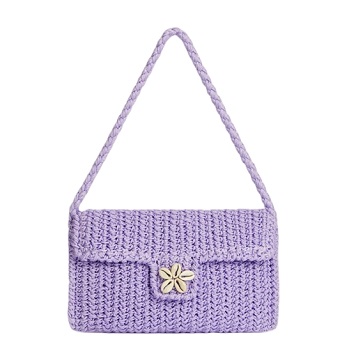 Shell Decor Cotton Woven Bag