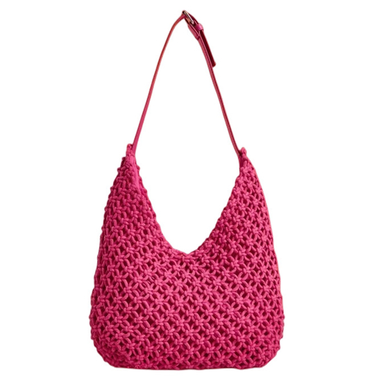 Solid Colour Cotton Woven Bag