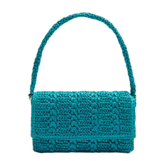 Solid Colour Simple Style Paper Woven Bag