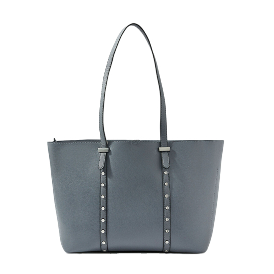 Rivets Studded Decor Large volumn Tote Shopper Bag