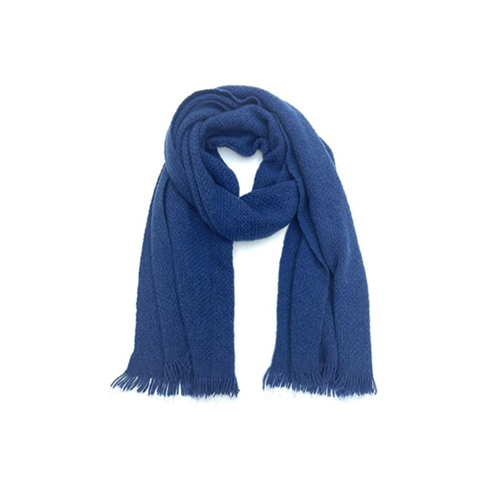 Recycled Material Plain Woven Scarf