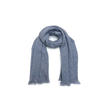 Recycled Material Plain Woven Scarf