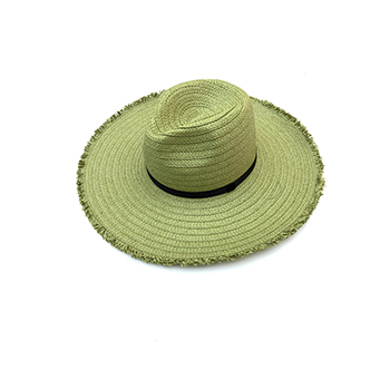 Green Straw Hat