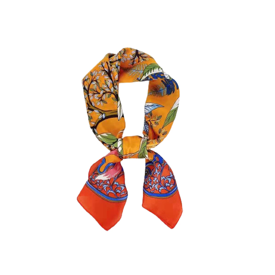 Women Floral Woven Scarf