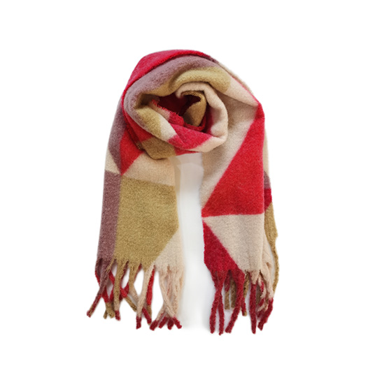 Wool Blended Jacquard Scarf