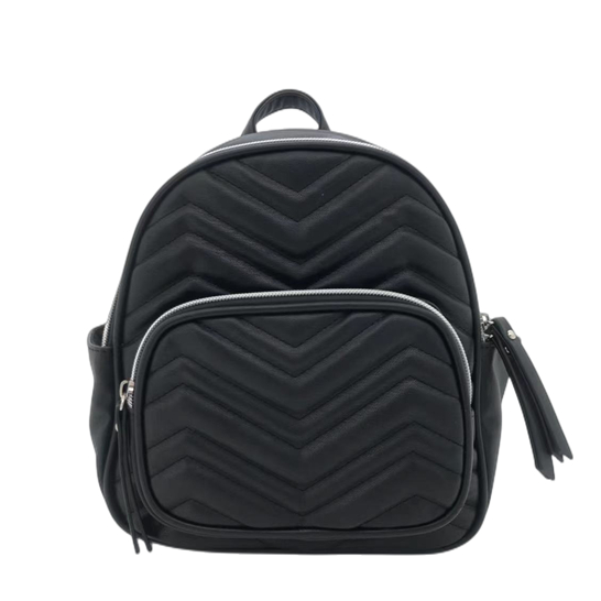 Chevron Quilted Backpack