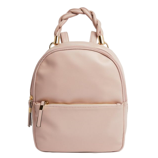 Braided Handle Mini Backpack