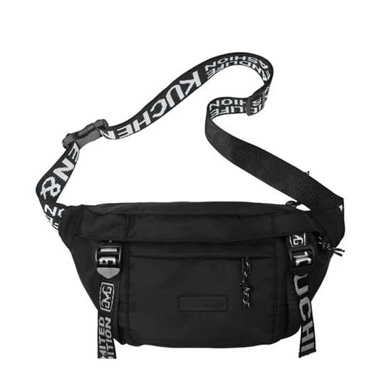 Letters Printed Belt Fanny Pack