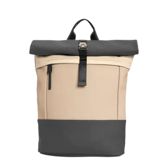 Contrast Colour Flap Buckle Backpack