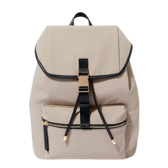 Contrast Colour Nylon Backpack