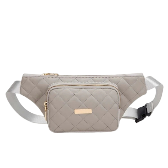 Rhomboid Quilted Fanny Pack